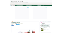 Desktop Screenshot of prevencion-de-salud.com